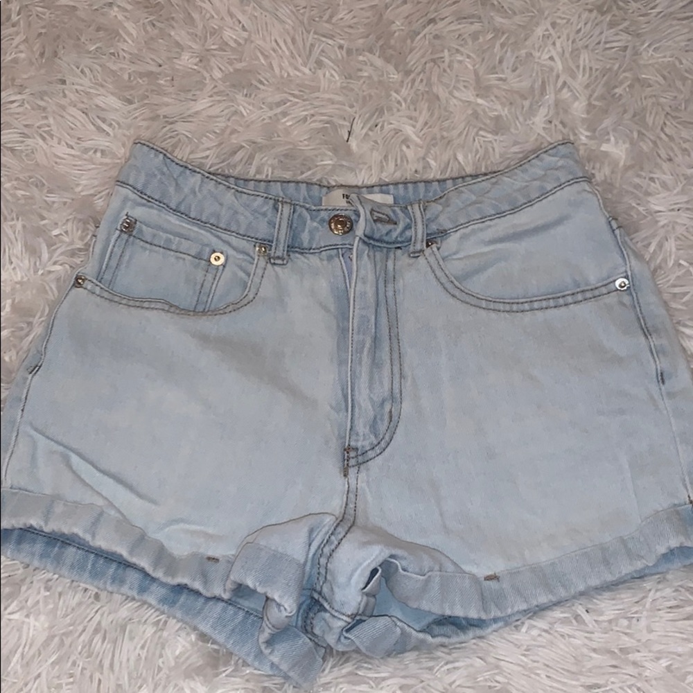 Mid-Rise Jean Shorts